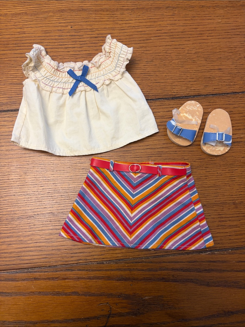 American Girl Julie Summer Skirt Outfit